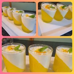 A picture of Orange mousse.