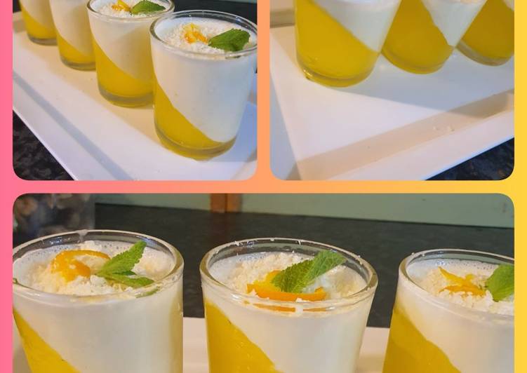 Simple Way to Prepare Homemade Orange mousse