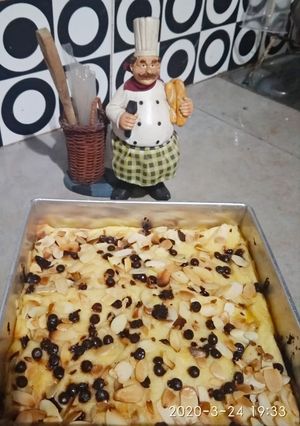 Foto resep Bread pudding enak