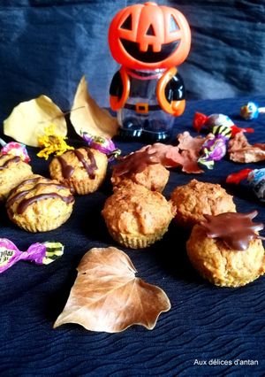 Une photo de Muffin butternut miel et noisette
