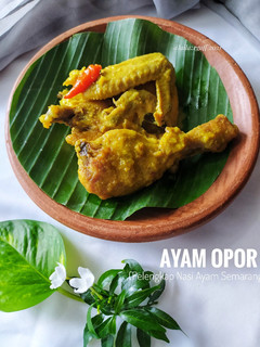 Foto resep Ayam Opor (Pelengkap Nasi Ayam Semarang)