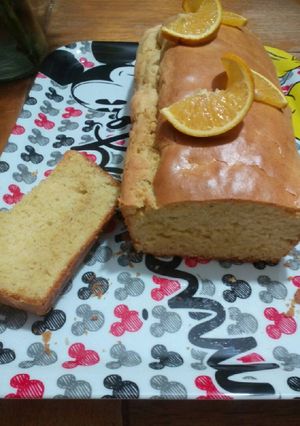 Una foto de Panque de naranja