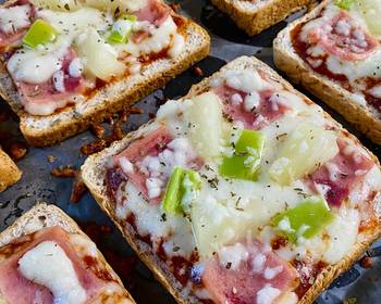 Ultimate Making Recipe Hawaiian pizza bread Delicious and Healthy