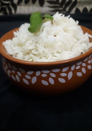 A picture of Jeera rice.