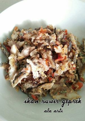 Foto resep Ikan Suwir Geprek