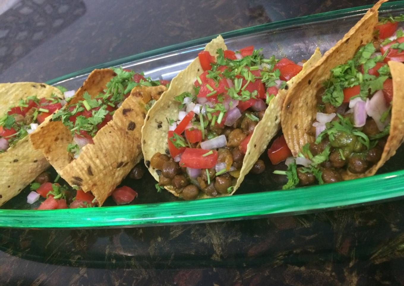 Indian Papad tacos