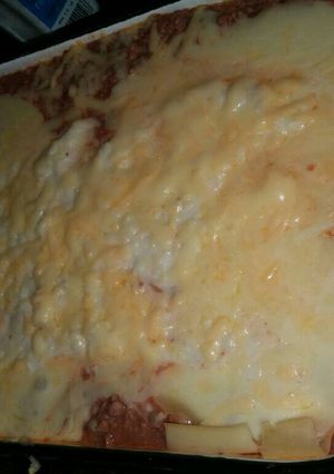 Una foto de Lasagna de carne