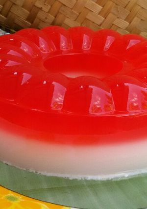 Foto resep Agar-Agar Santan Merah Putih