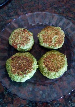 Una foto de Hamburguesas de brócoli