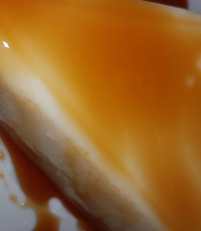 Una foto de Flan de sémola
