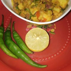 A picture of Aloo tamatar ki sabji.