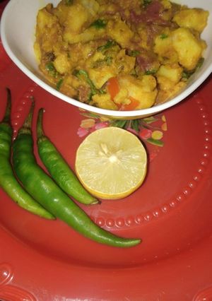A picture of Aloo tamatar ki sabji.