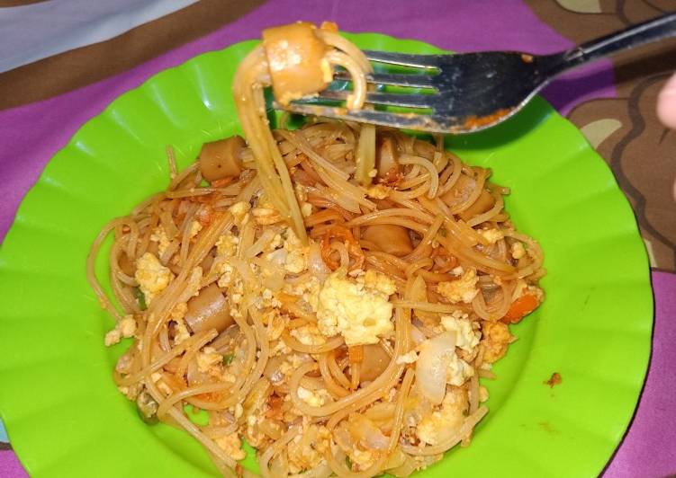 Spaghetti Sosis Kering