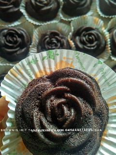 Foto resep Brownis irit tanpa mixer