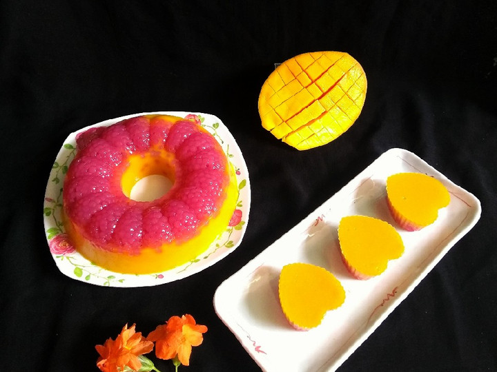 Resep Puding Mangga Sagu Mutiara Anti Gagal