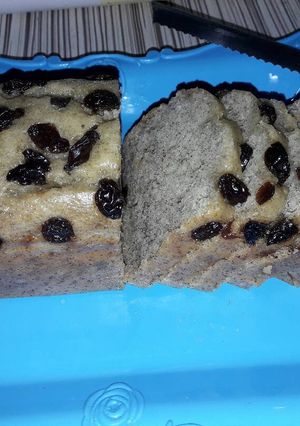 Foto resep Banana cake raisin