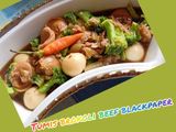 Tumis brokoli beef blackpaper