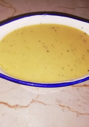 Una foto de Vinagreta de miel y mostaza