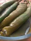 Pickles de piments verts comme à Dubaï