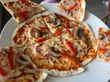 Low Calorie Tortilla Bread Pizza