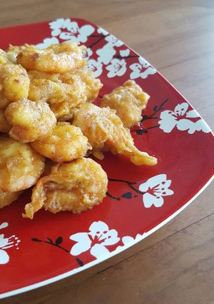 Foto resep Udang Goreng Telur Asin