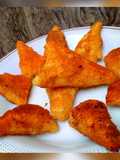 Bread cone samosa
