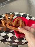 Heart Shaped Churros