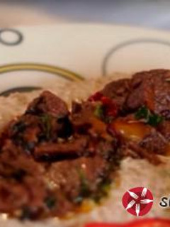 Φωτογραφία της συνταγής Μαύρος γαλατένιος τραχανάς με καβουρμά