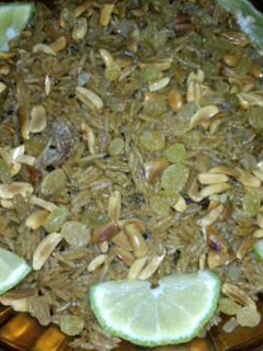 صورة لوصفة رز الكبسة