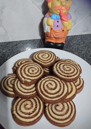 Una foto de Galletitas espiral 🍥