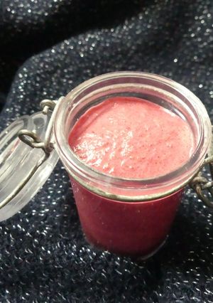 Une photo de Verrine de betteraves