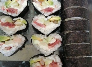 Una foto de Sushi