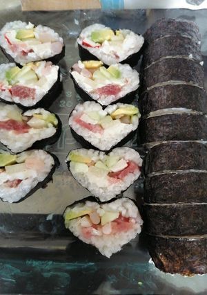 Una foto de Sushi