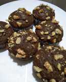 Chocolate walnuts muffins