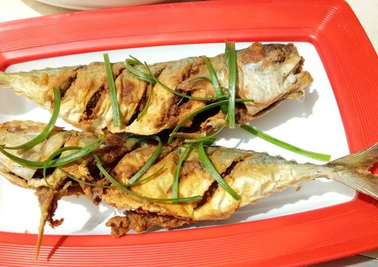 Resep Ikan kembung tepung Anti Gagal