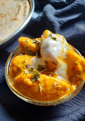 पनीर मुशरूम कोरमा रेसिपी मुख्य फोटो