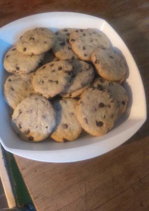 Una foto de Galletas de chocochips😍🤤