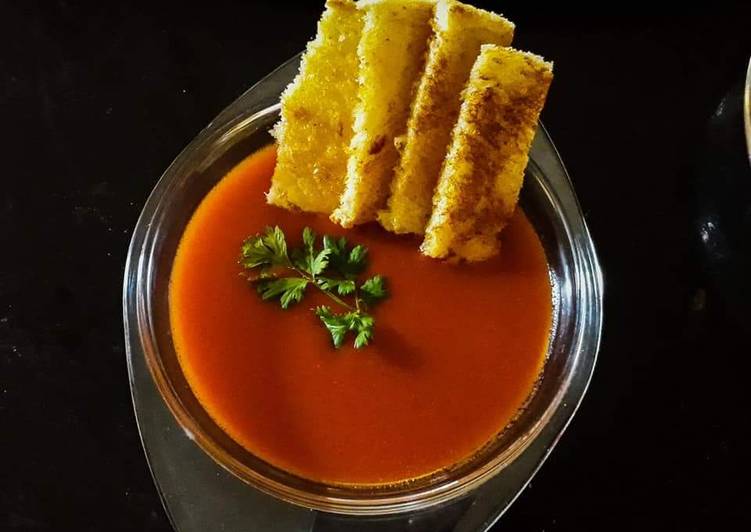Step-by-Step Guide to Make Smoked tomato soup