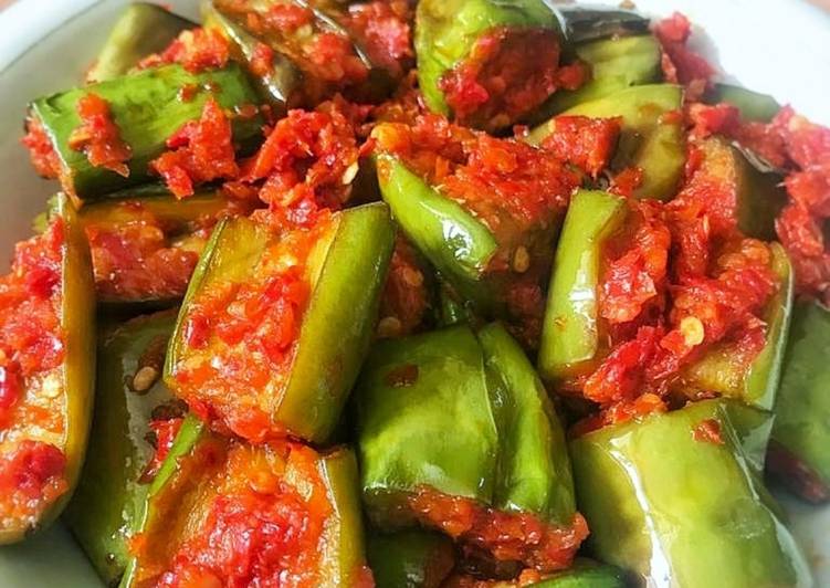 Terong ijo Balado