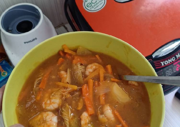 Resep Udang saos pedas manis yang Lezat