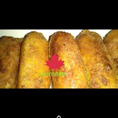 Yam rolls A picture of Yam rolls.
