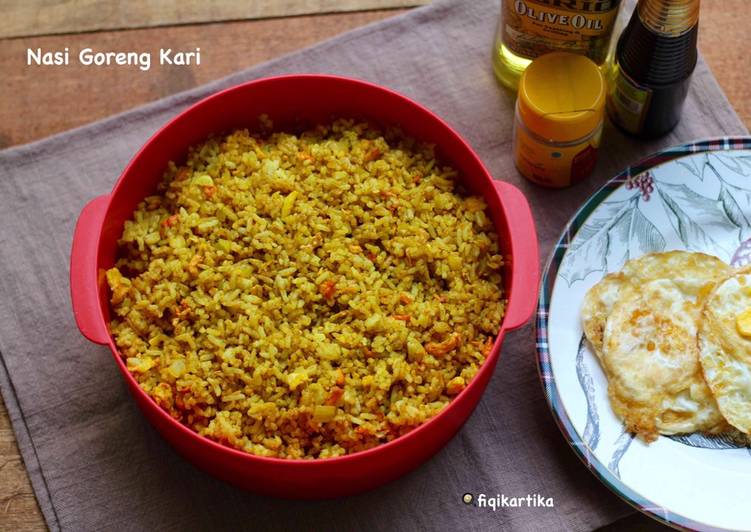 Cara Gampang Menyiapkan Nasi Goreng Kari yang Menggugah Selera