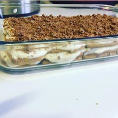 A picture of An old classic, peppermint crisp tart.