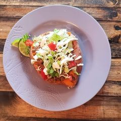 Taco Stuffed Potatoes A picture of Taco Stuffed Potatoes.