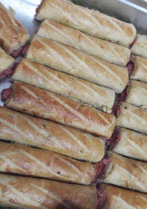 A picture of Sausage rolls.