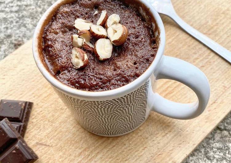 Recette De MUG CAKE BANANE-CHOCOLAT