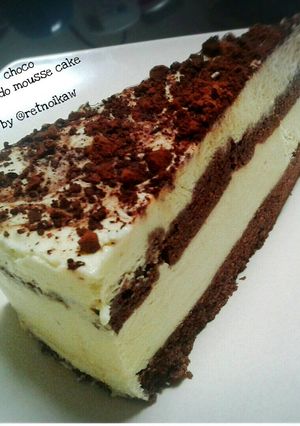 Foto resep Choco Avocado Mousse Cake