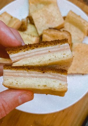 Una foto de Tarta de jamón y queso licuada Sin Gluten o con harina de trigo