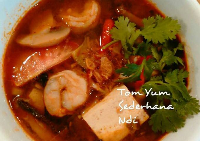 Resep Tom Yum Sederhana Oleh Ndi Cookpad