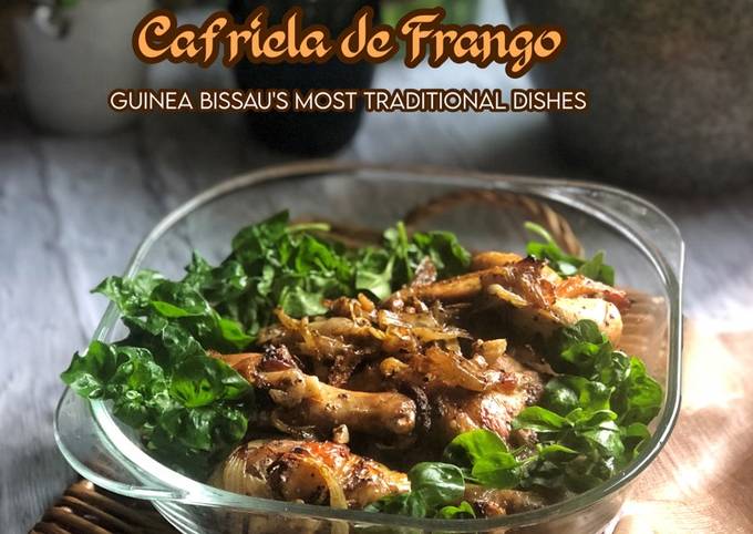 Langkah Mudah untuk Membuat Cafriela de Frango (Chicken Cafriela) 🇬🇼 yang Lezat Sekali